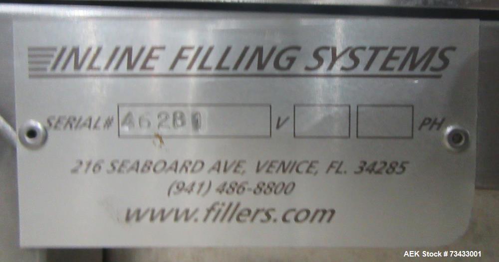 Complete Inline Bottle Filling and Packaging Line – Overflow Filler, Capper & Labeler