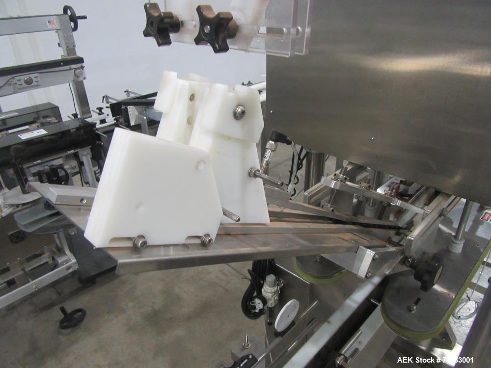 Complete Inline Bottle Filling and Packaging Line – Overflow Filler, Capper & Labeler