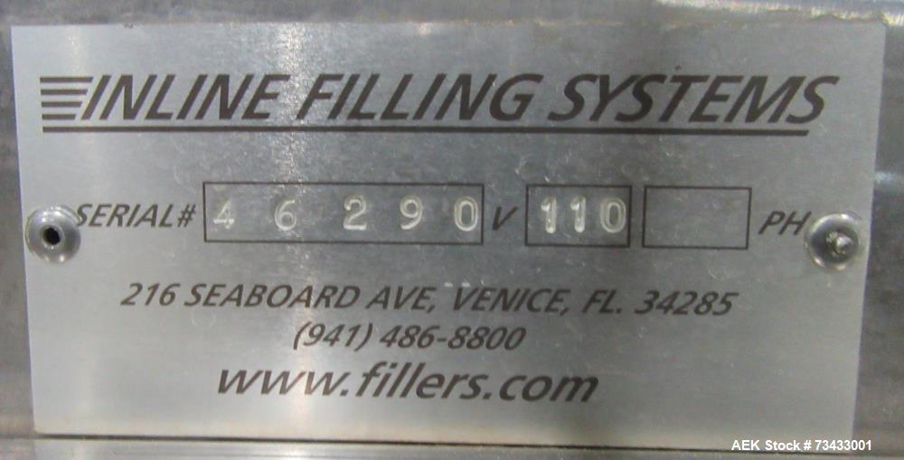 Complete Inline Bottle Filling and Packaging Line – Overflow Filler, Capper & Labeler