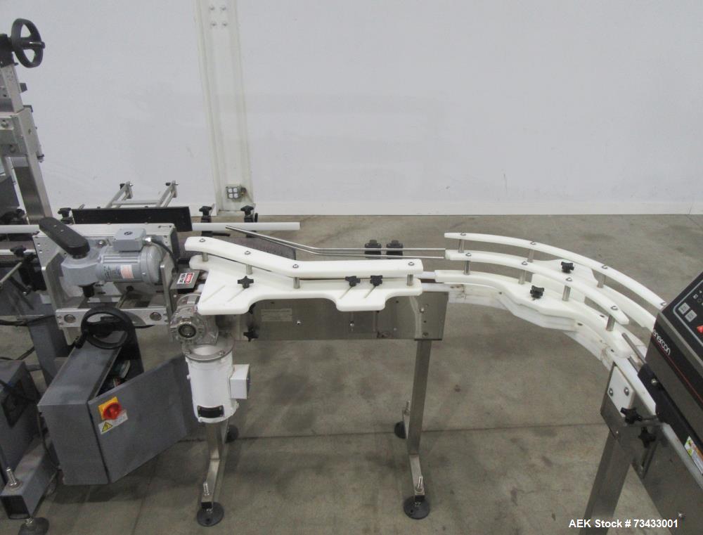 Complete Inline Bottle Filling and Packaging Line – Overflow Filler, Capper & Labeler