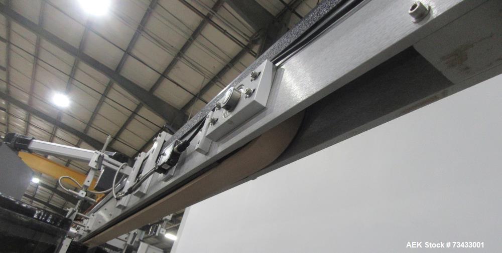 Complete Inline Bottle Filling and Packaging Line – Overflow Filler, Capper & Labeler