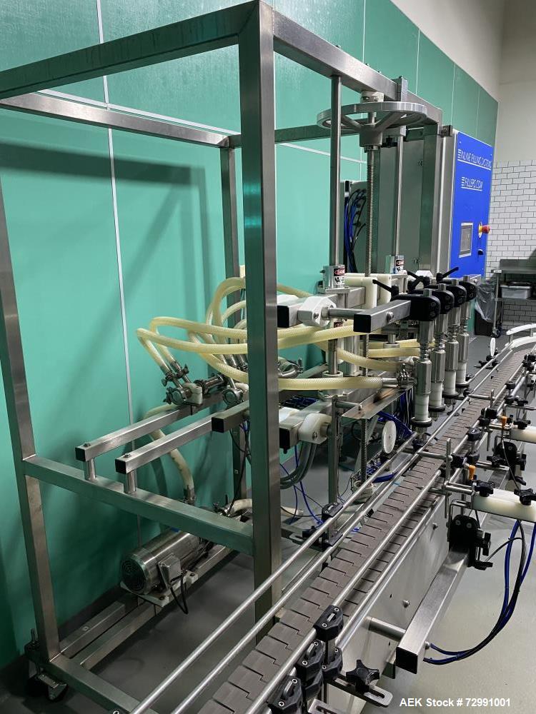 Used-Inline Filling Systems Liquid Bottle Filling Line