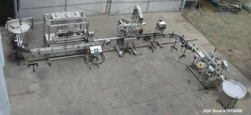Used Complete Bottle Filling Line