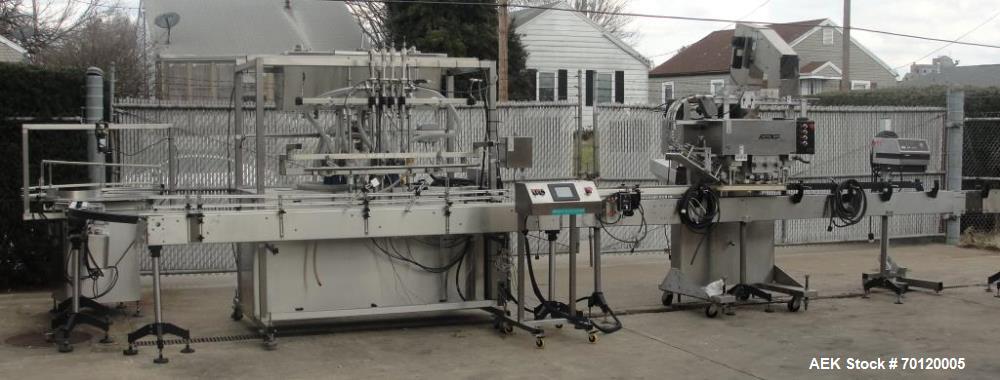 Used Complete Bottle Filling Line