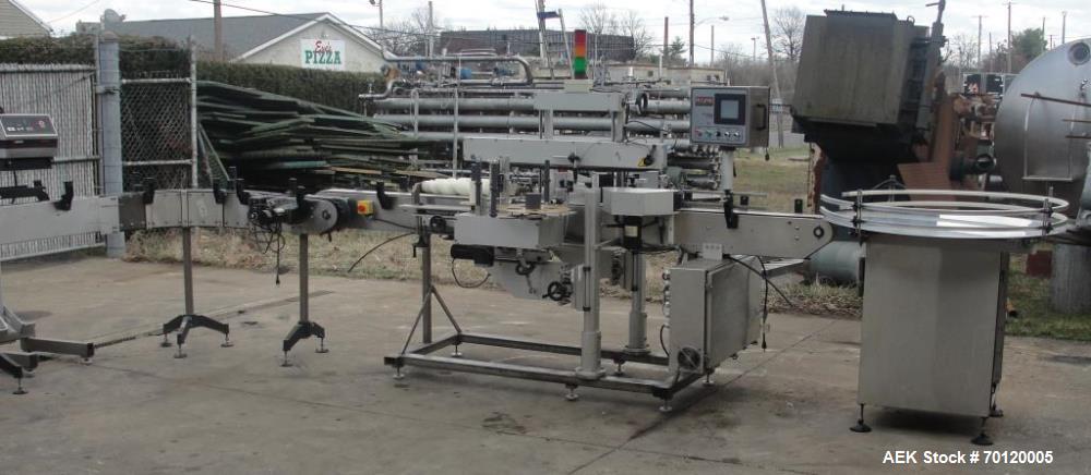 Used Complete Bottle Filling Line