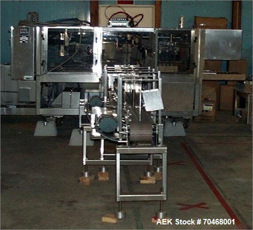 Used Inline Filling Systems Bottle Filling Traying and Sleeving Line