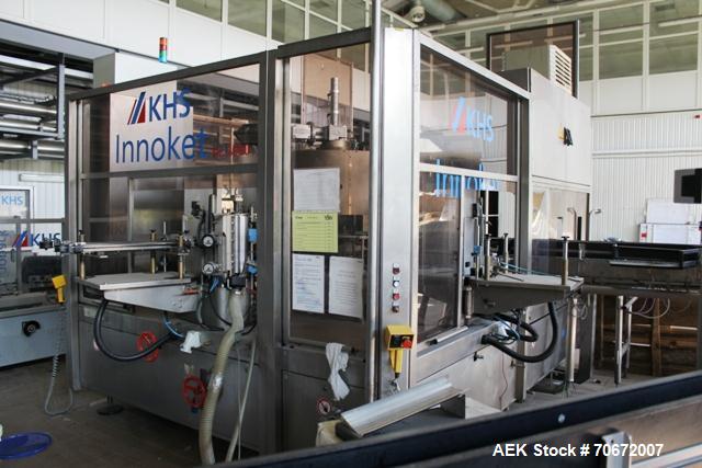 Used KHS Bottling Line for Glass Bottles