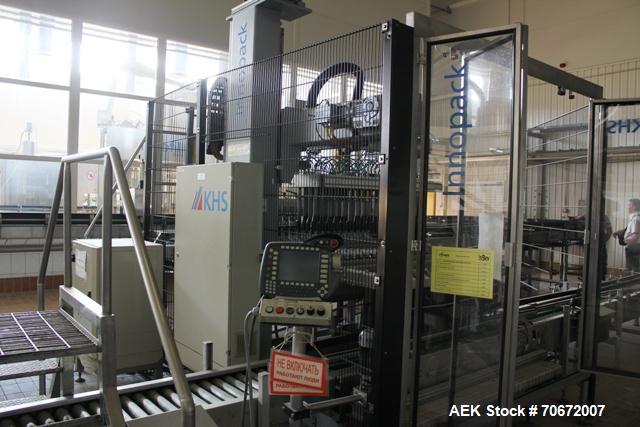 Used KHS Bottling Line for Glass Bottles