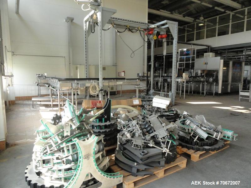 Used KHS Bottling Line for Glass Bottles