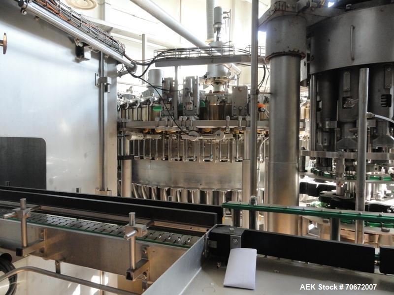 Used KHS Bottling Line for Glass Bottles