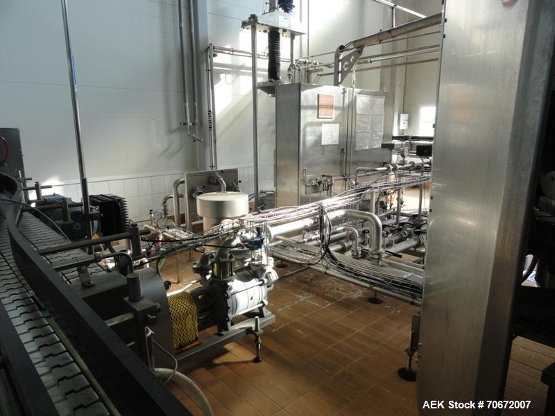 Used KHS Bottling Line for Glass Bottles