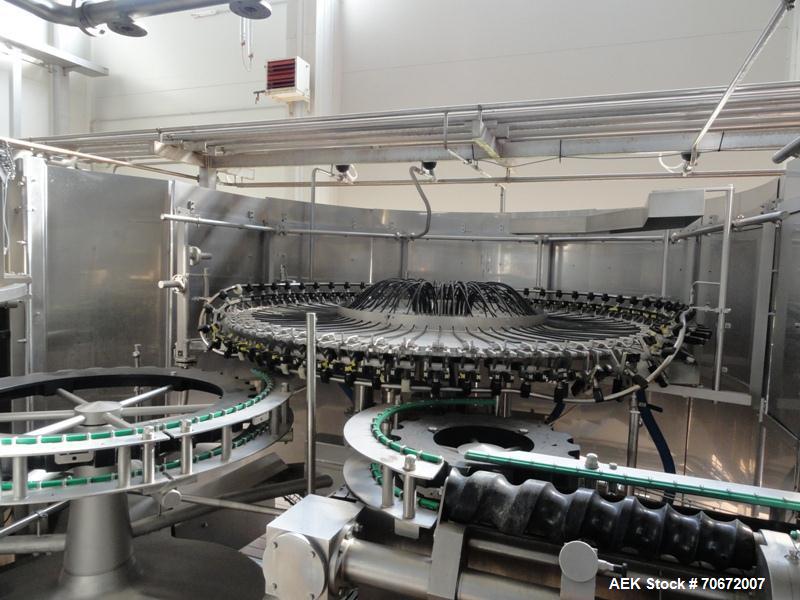Used KHS Bottling Line for Glass Bottles