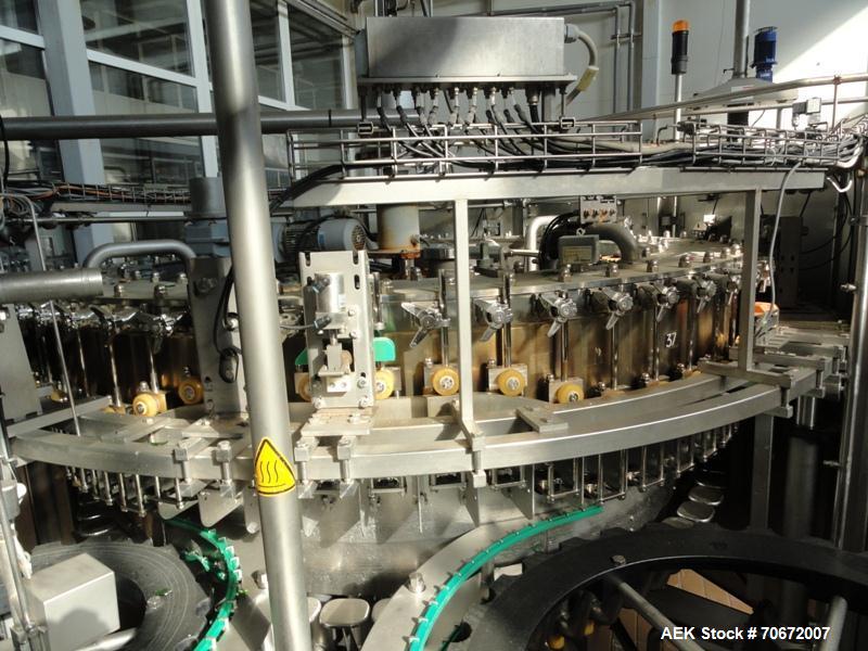 Used KHS Bottling Line for Glass Bottles