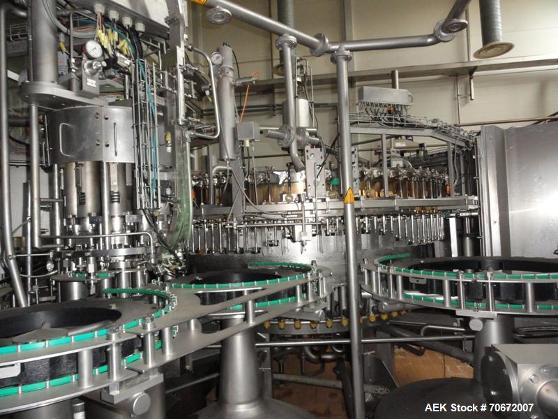 Used KHS Bottling Line for Glass Bottles