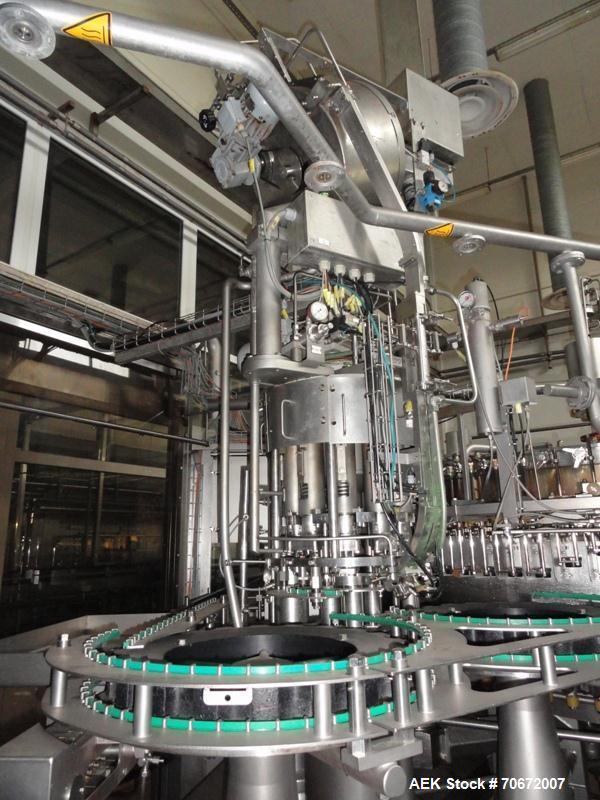 Used KHS Bottling Line for Glass Bottles