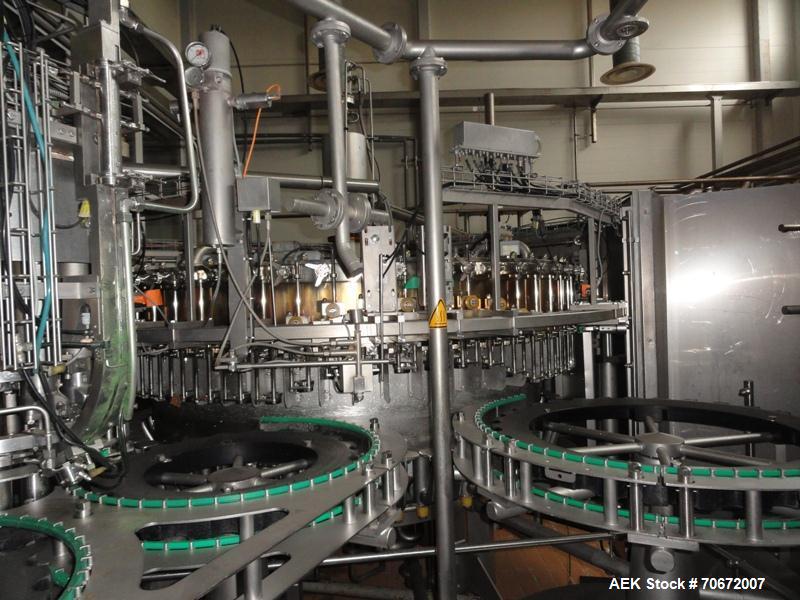 Used KHS Bottling Line for Glass Bottles