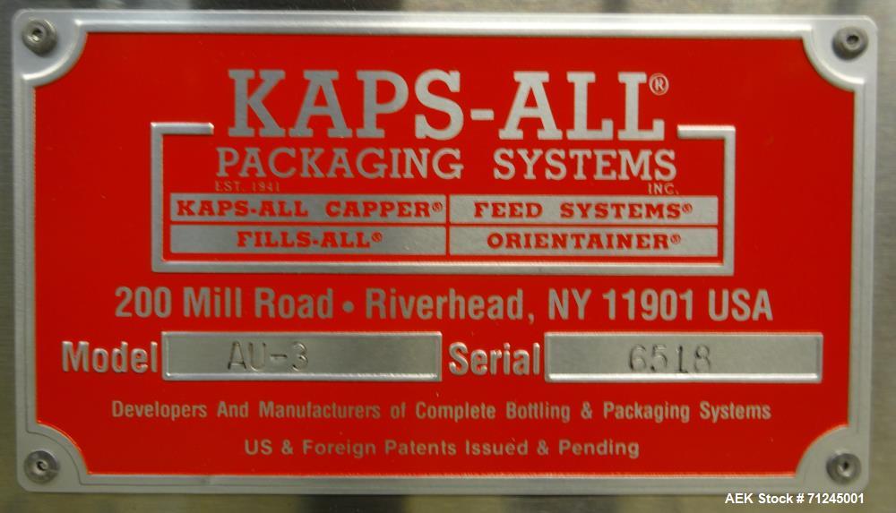 Used Kapsall/Acasi/Apak Liquid/Paste Filling Line