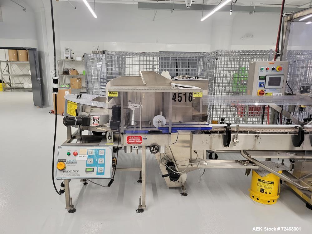 Used Kapsall, Filzall and Capmatic Complete Liquid Filling Line