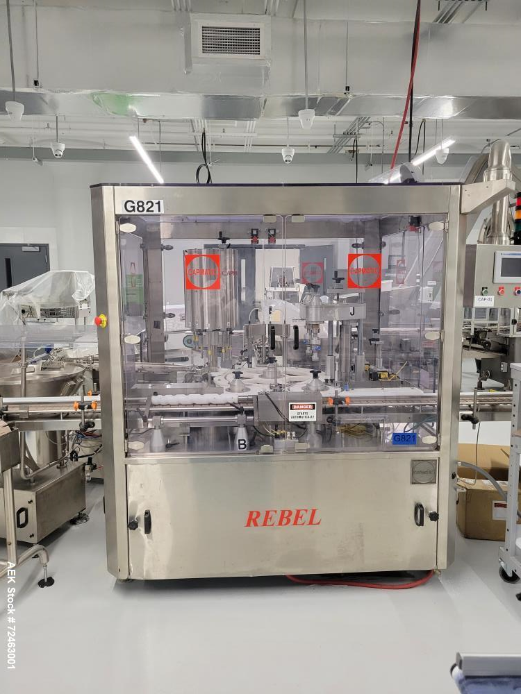 Used Kapsall, Filzall and Capmatic Complete Liquid Filling Line