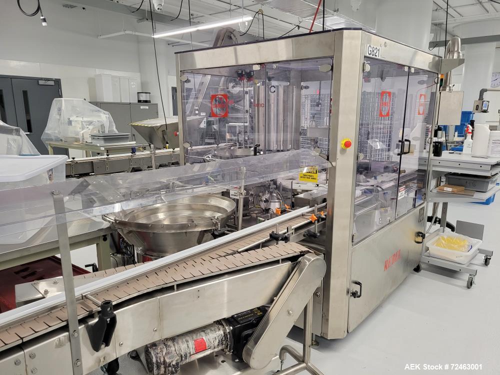 Used Kapsall, Filzall and Capmatic Complete Liquid Filling Line