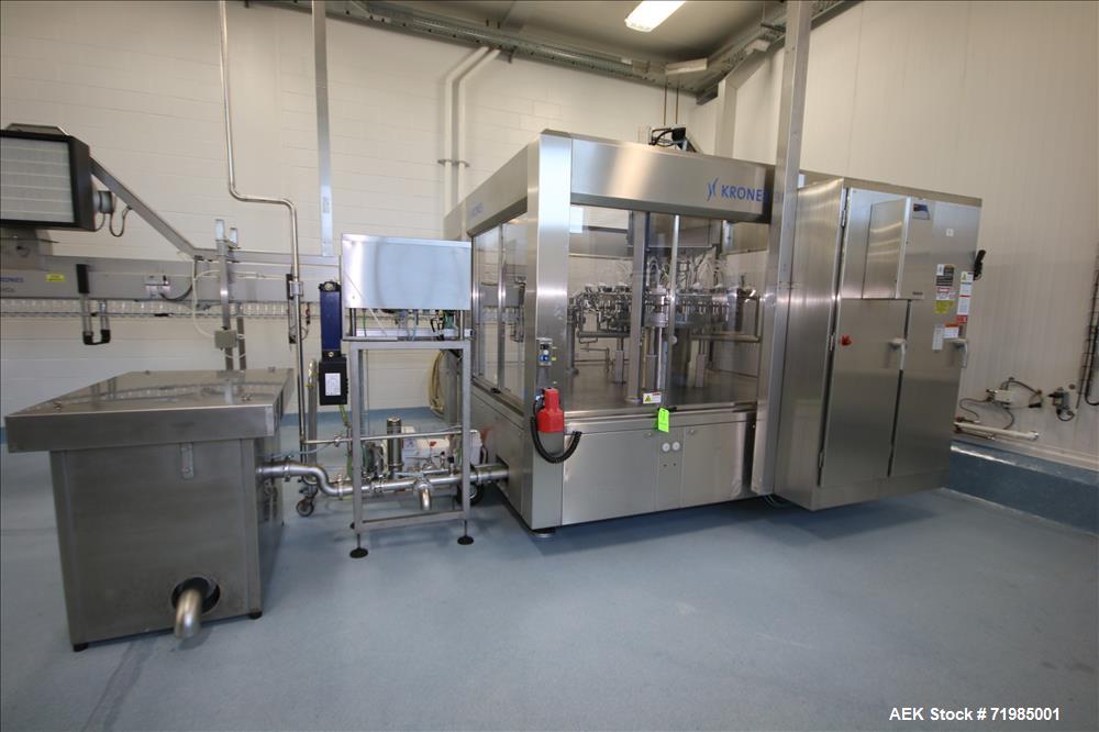 Used 2009 Krones PET-Aseptic Filling System
