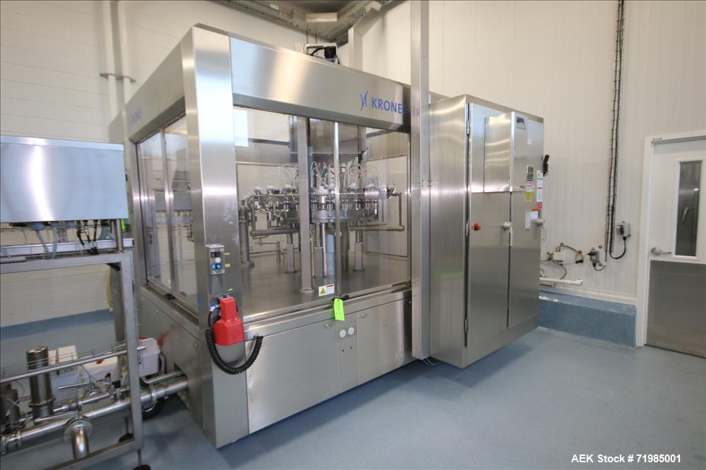 Used 2009 Krones PET-Aseptic Filling System