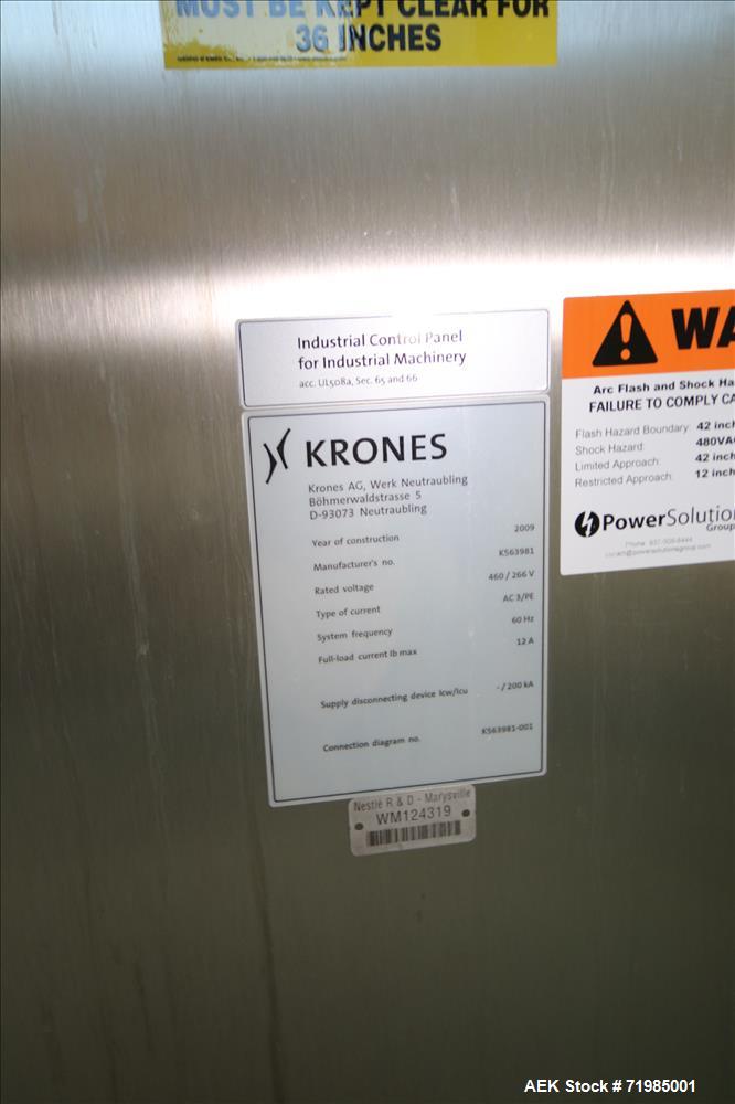 Used- 2009 Krones PET-Aseptic Filling System