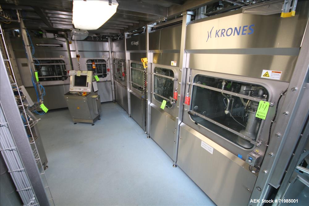 Used 2009 Krones PET-Aseptic Filling System