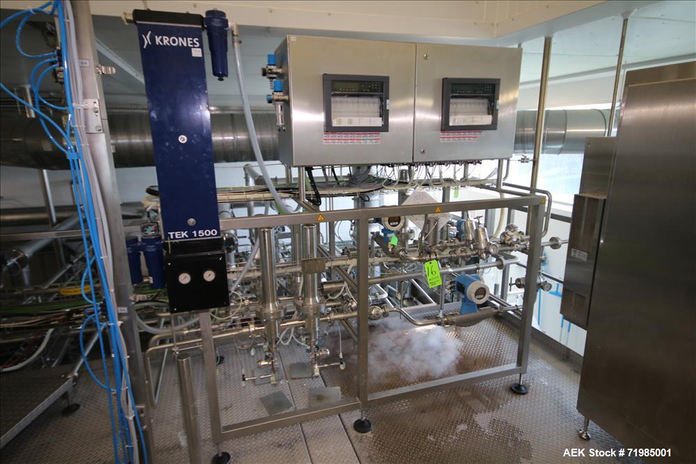 Used 2009 Krones PET-Aseptic Filling System