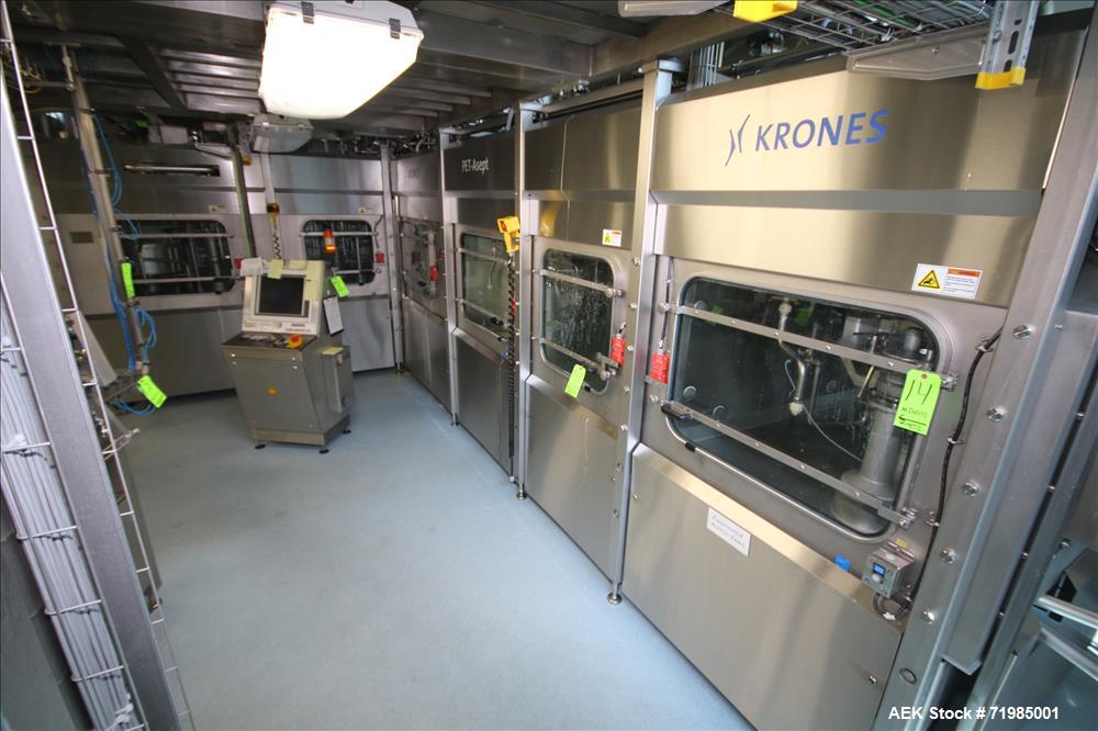 Used- 2009 Krones PET-Aseptic Filling System