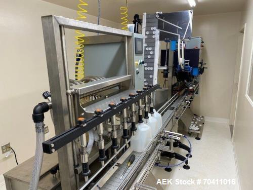 Used Liquid Packaging Solution Filling Line