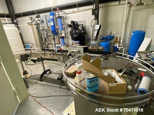 Used Liquid Packaging Solution Filling Line