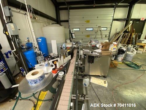 Used Liquid Packaging Solution Filling Line