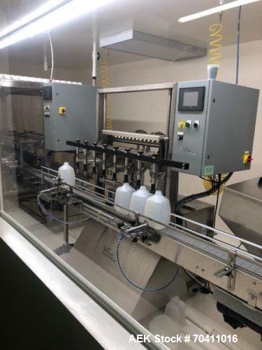 Used Liquid Packaging Solution Filling Line