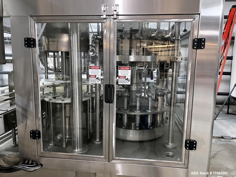 Used Complete Norland Filling Line – 66 BPM / 4000 BPH | 25oz Bottles