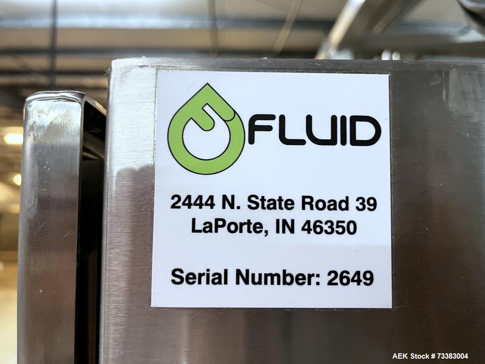 Used Complete Filling line for Bottle, manufactured by Norland. Running 25oz Bottles