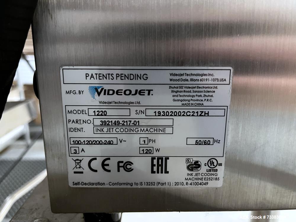 Used Complete Filling line for Bottle, manufactured by Norland. Running 25oz Bottles