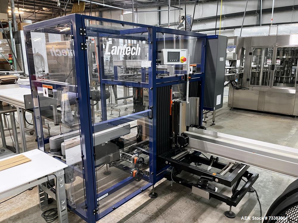 Used Complete Filling line for Bottle, manufactured by Norland. Running 25oz Bottles