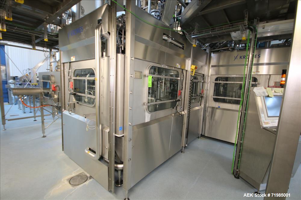 Used 2009 Krones PET-Aseptic Filling System