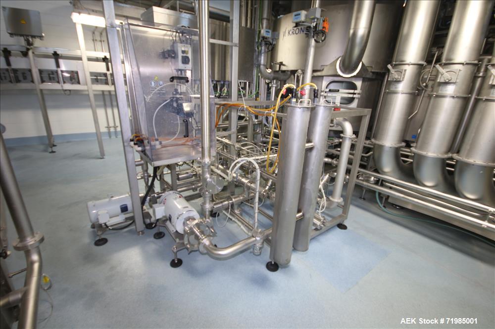 Used- 2009 Krones PET-Aseptic Filling System