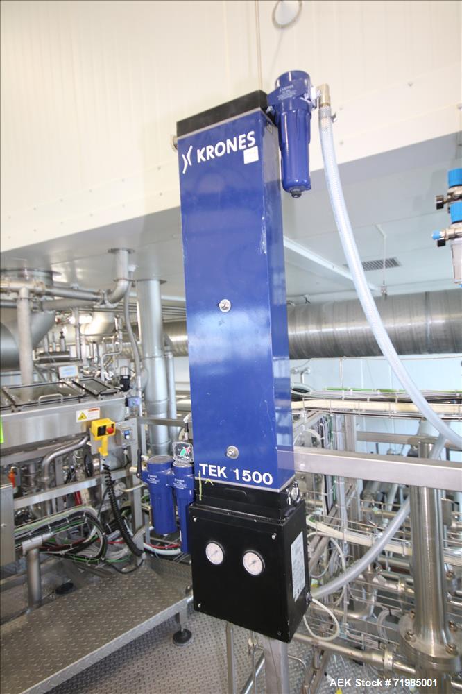 Used 2009 Krones PET-Aseptic Filling System