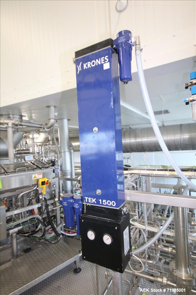 Used- 2009 Krones PET-Aseptic Filling System