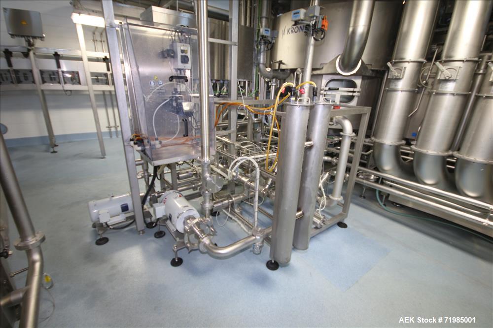 Used 2009 Krones PET-Aseptic Filling System