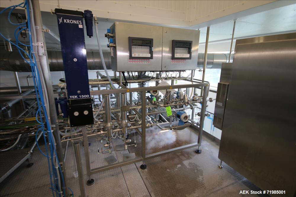 Used 2009 Krones PET-Aseptic Filling System