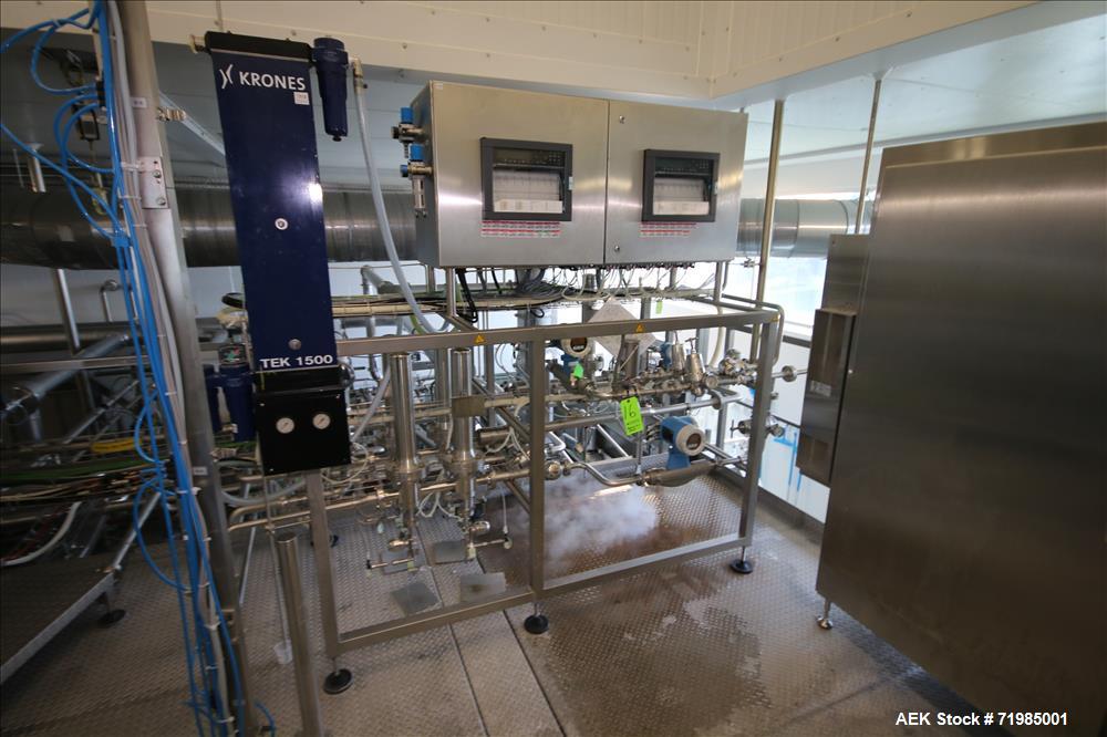 Used- 2009 Krones PET-Aseptic Filling System