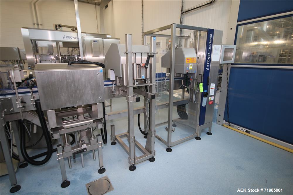 Used 2009 Krones PET-Aseptic Filling System
