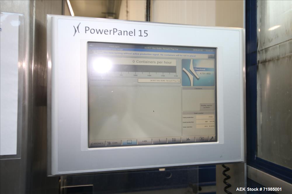 Used 2009 Krones PET-Aseptic Filling System