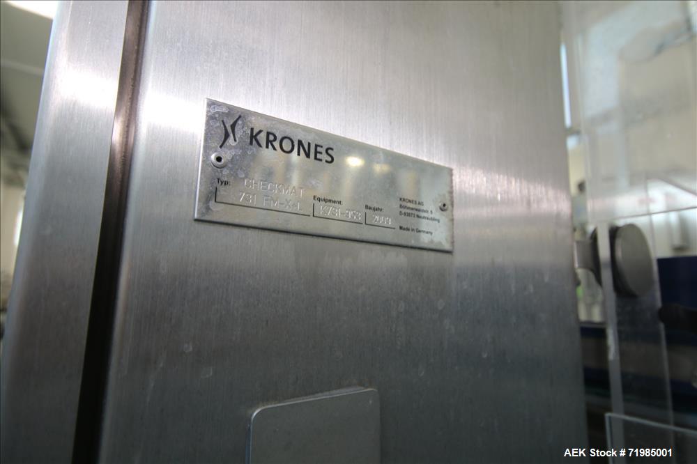 Used 2009 Krones PET-Aseptic Filling System