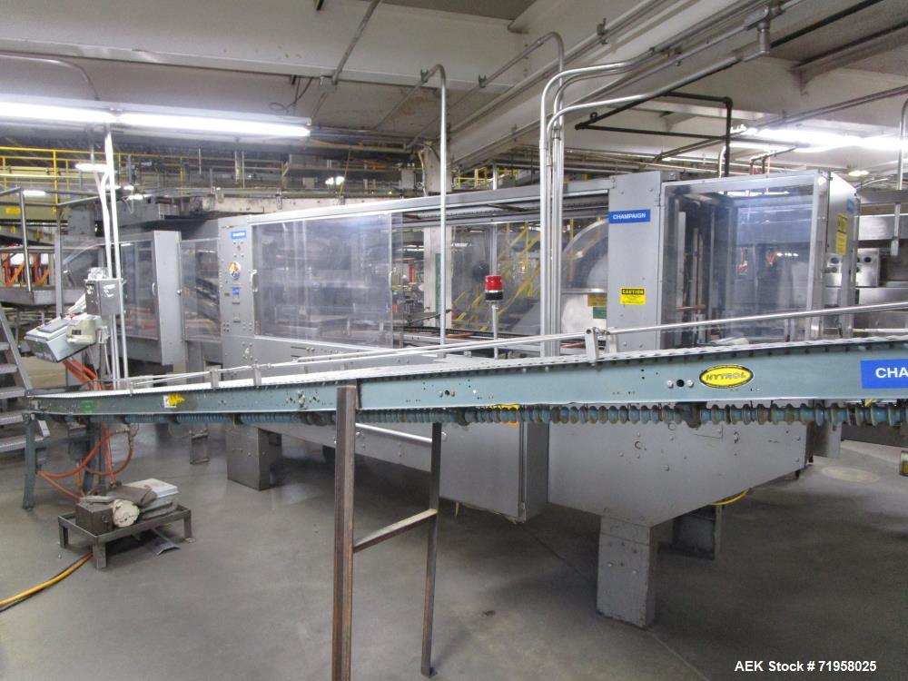 Used-Pfaudler Complete Hot Fill Jar Filling Line. Last running cheese products at speeds over 300 CPM at 205 deg f. Line con...