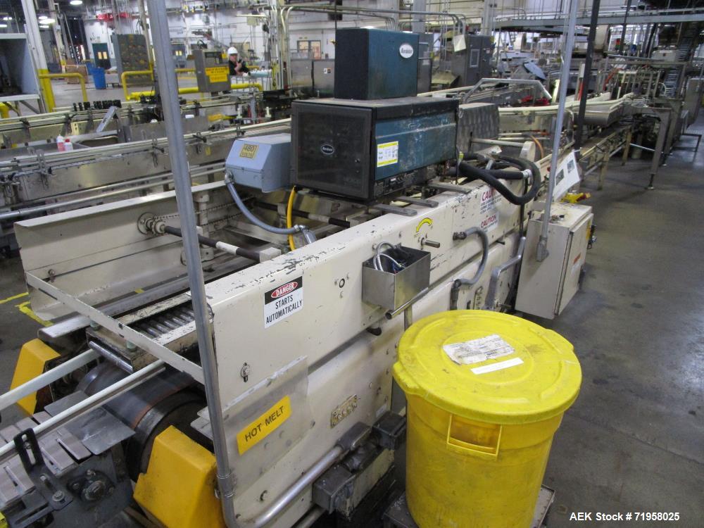 Used-Pfaudler Complete Hot Fill Jar Filling Line. Last running cheese products at speeds over 300 CPM at 205 deg f. Line con...